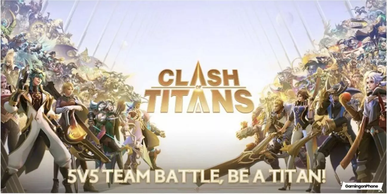 A Clash of Titans banner.