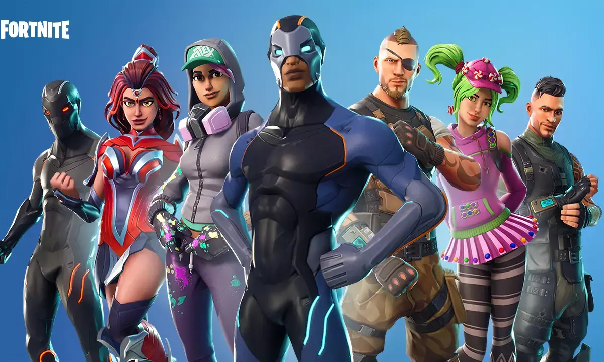 A Fortnite Banner.