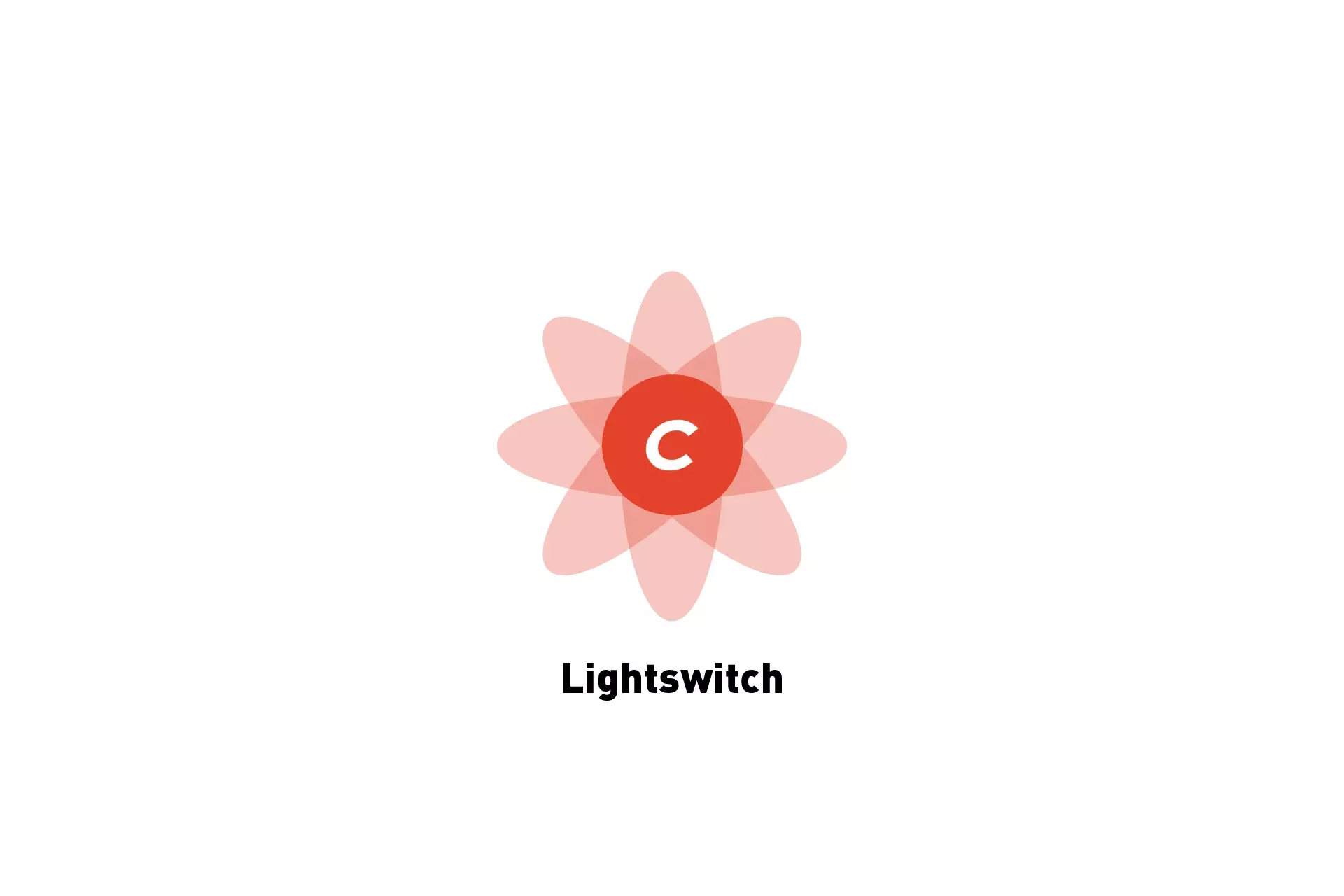 A flower of a Craft CMS field with the text "Lightswitch" beneath it.