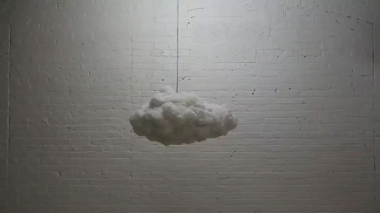 Richard Clarkson's cloud up against a wall.