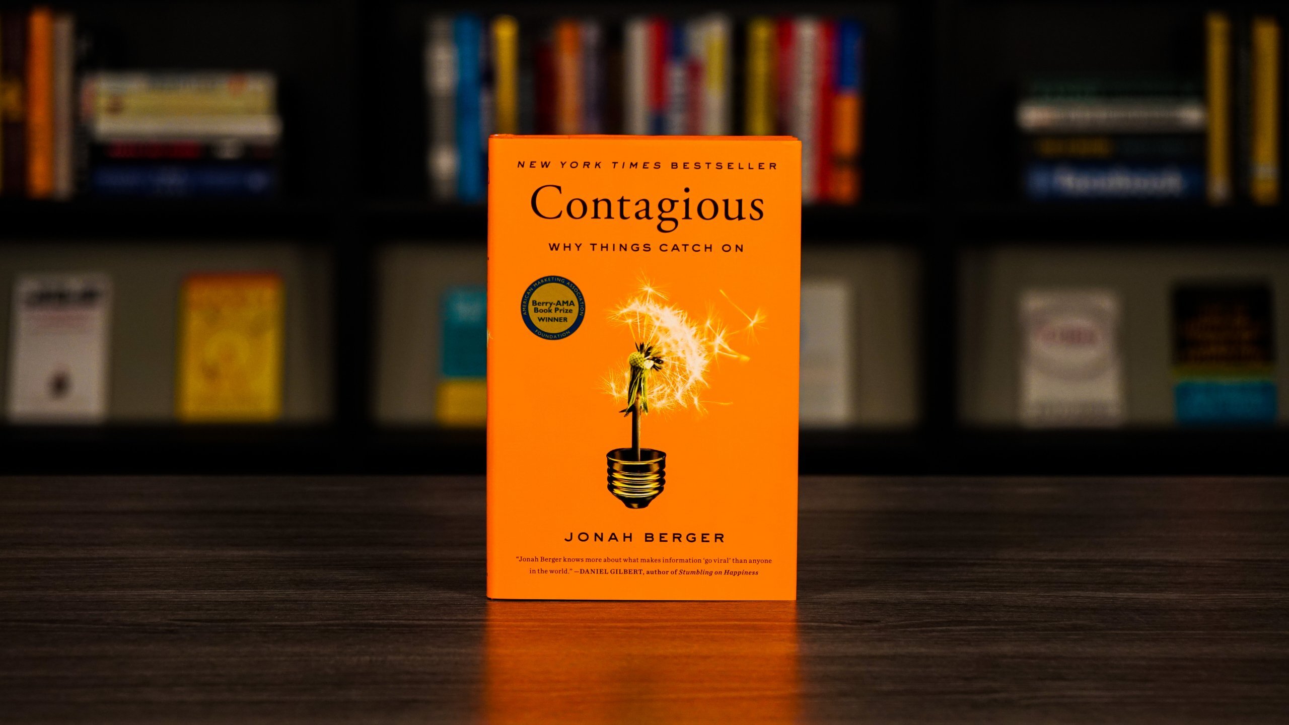 A book by Jonah Berger titled Contagious.