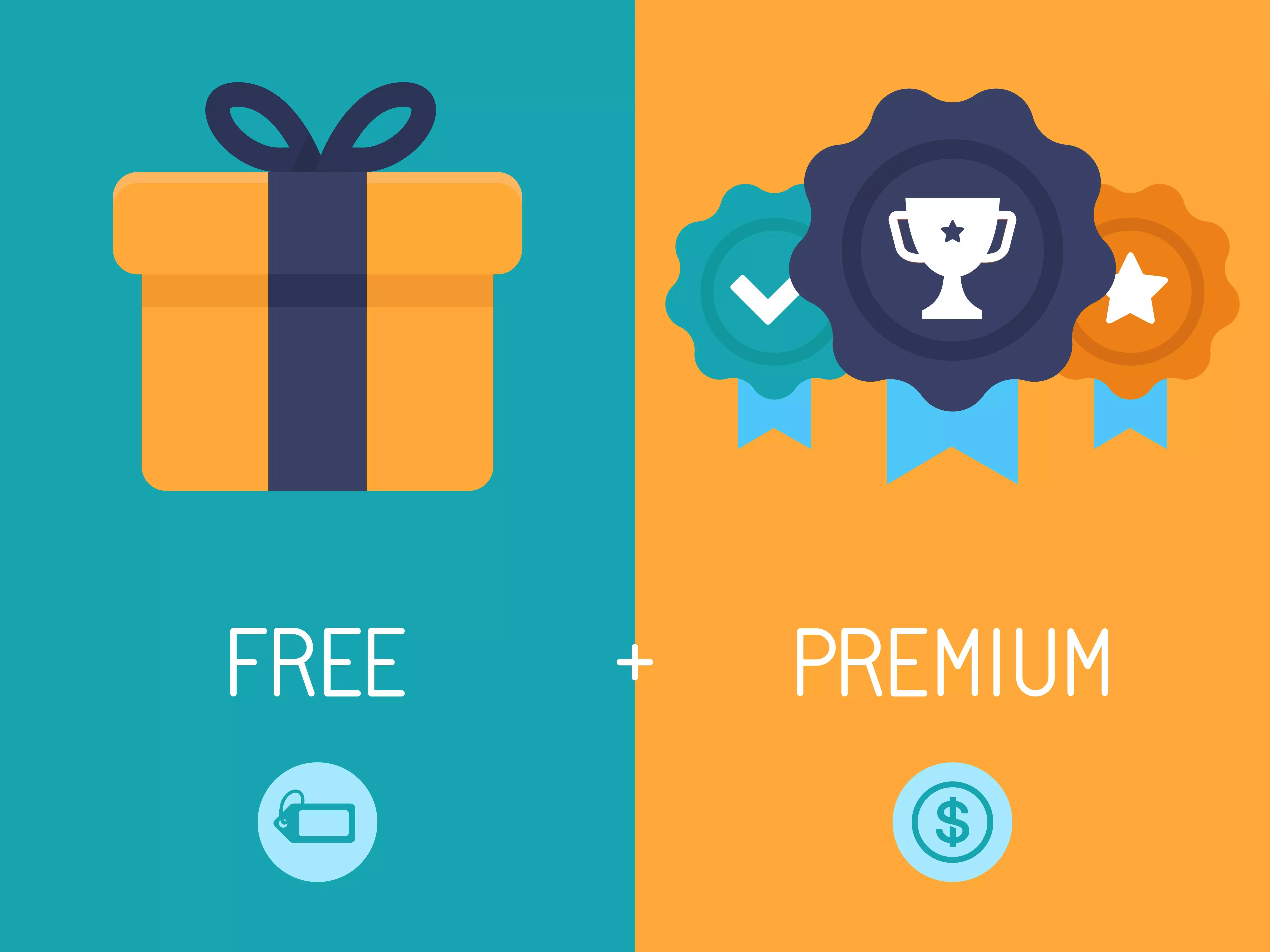 Free vs Premium.