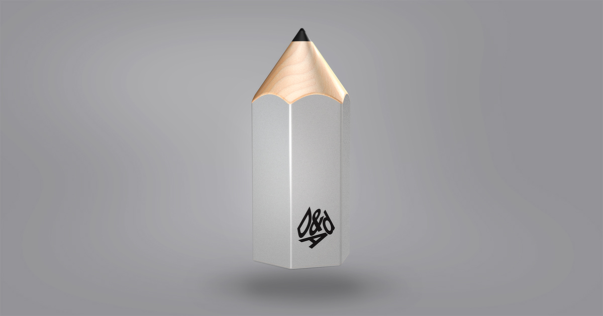 A photo of the D&AD: Graphite Pencil Award.