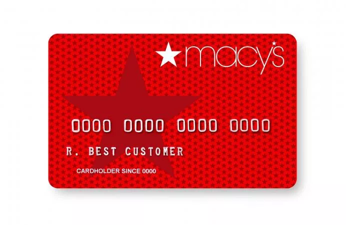 A Macys loyalty card