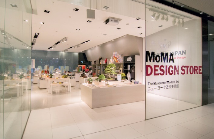 A picture of the MoMA Design Store in Japan.