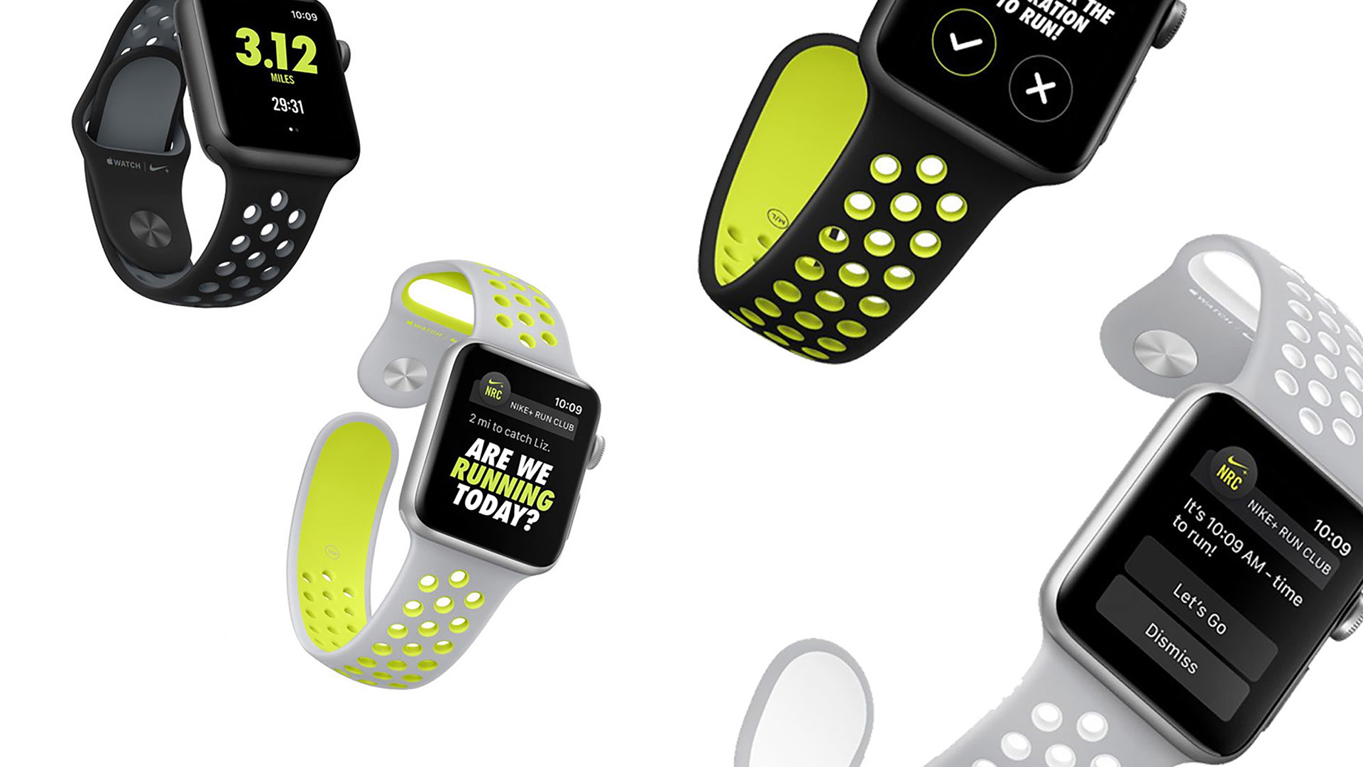 The Apple Watch Nike+'s visual for the One Show.